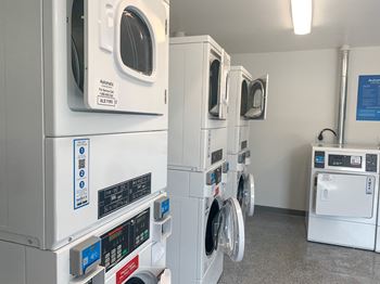 The Hamptons Apartments in Virginia Beach Common Laundry Room